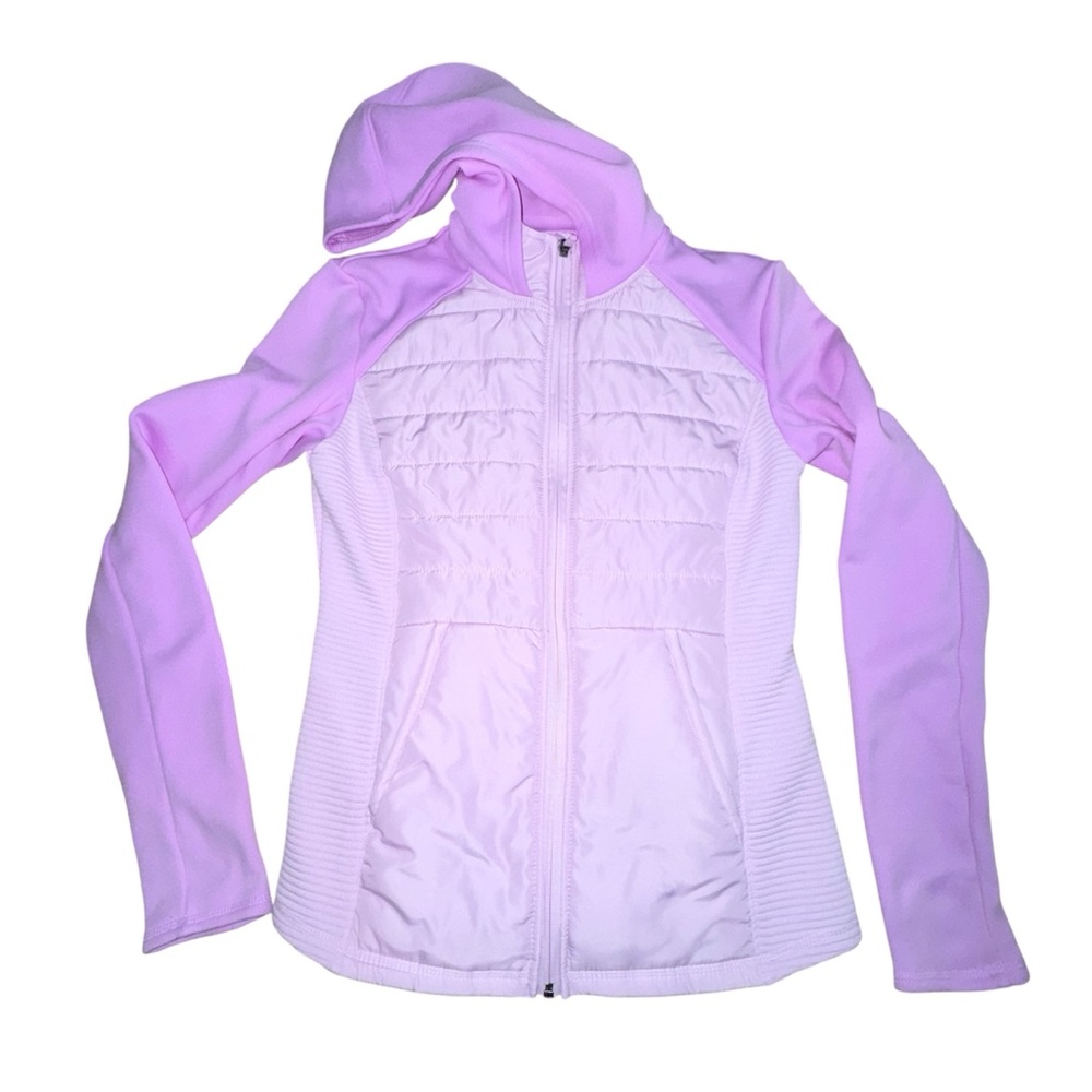 tek gear Light Purple/Pink Hooded Active Jacket S